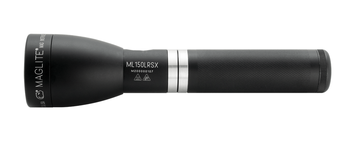 ML150LRSX Rechargeable LED Fast-Charging Flashlight - MatteBlack - Custom Tactical Engraving