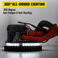 Drywall Sander 850W, Electric Drywall Sander, Electric Sander, with LED Strip Light and Vacuum Bag, Variable Speed 800 - 1750 RPM, Foldable Sheetrock Sander, with Telescope Handle, Wall Sander