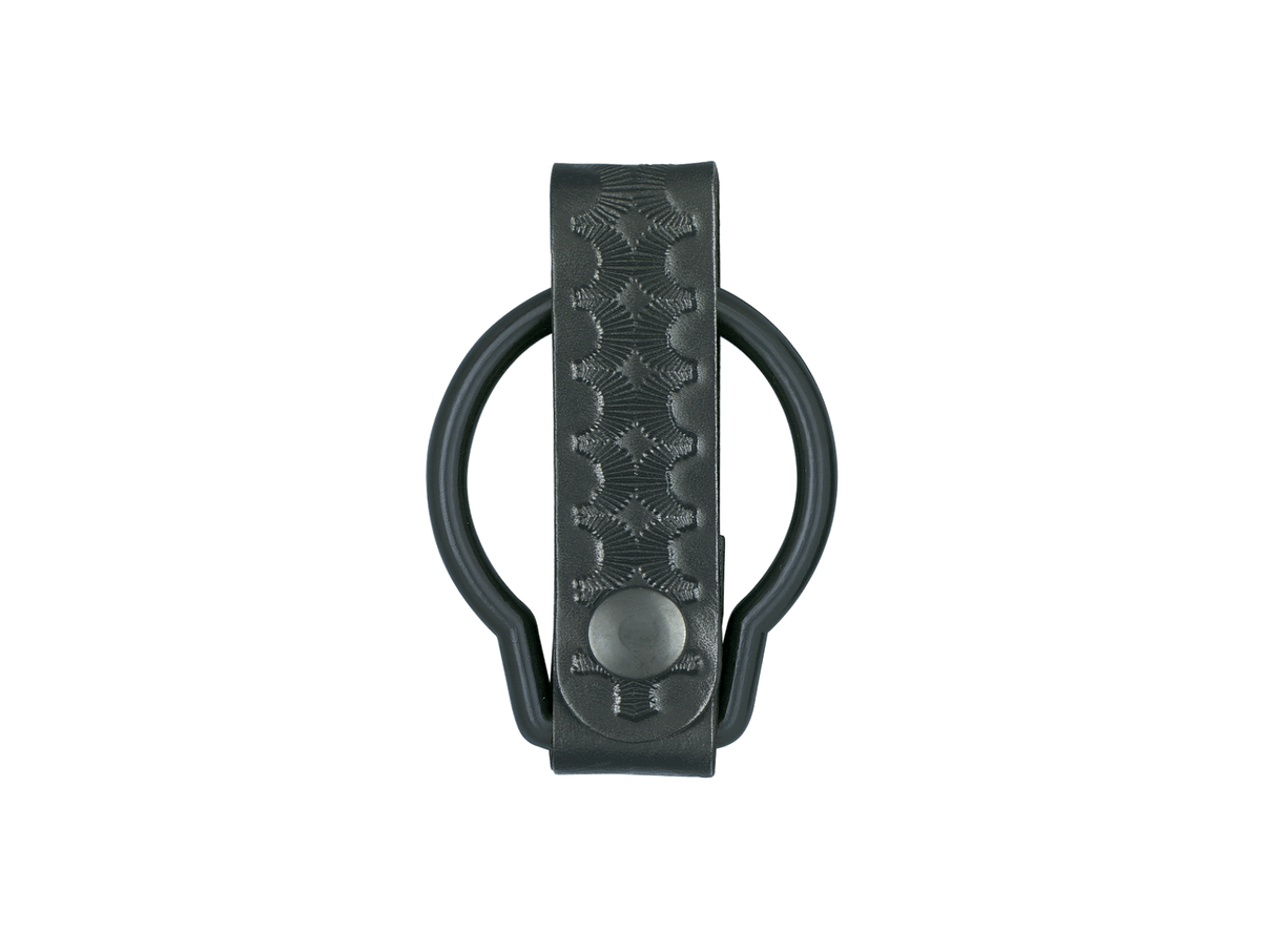 Basketweave Leather Belt Holder for D-Cell Flashlights