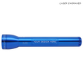 ML300L LED 3-Cell D Flashlight - Blue - Custom Engraving