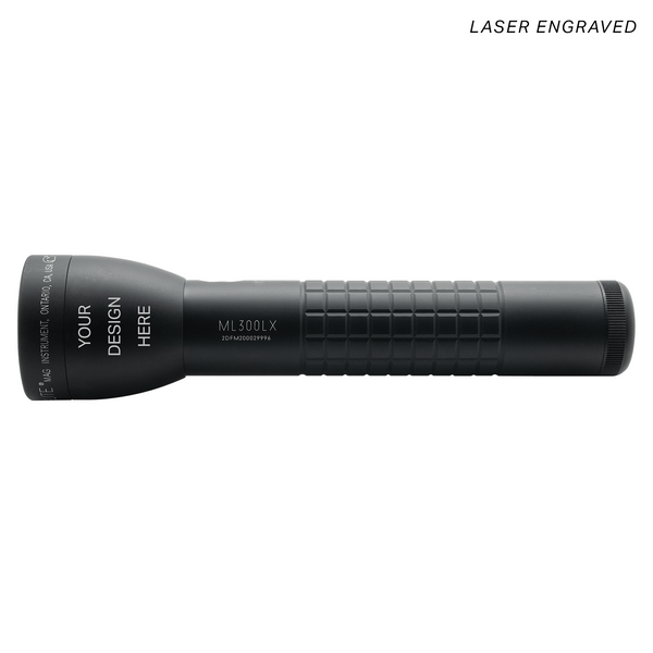 ML300LX 2D LED Flashlight - Black - Custom Engraving