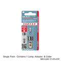 Replacement Lamp-Bulb for 2-Cell C & D Flashlight