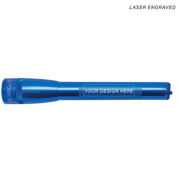 Mini Pro LED Flashlight - Blue - Custom Engraving