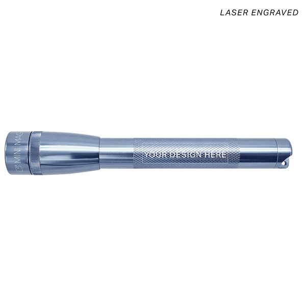 Mini Pro LED Flashlight - Gray - Custom Engraving