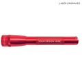 Mini Pro LED Flashlight - Red - Custom Engraving