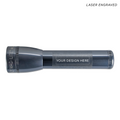 ML25LT LED 2-Cell C Flashlight - Gray - Custom Engraving