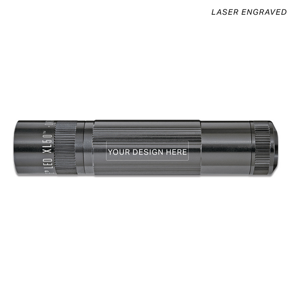 XL50 LED 3-Cell AAA - Gray - Custom Engraving